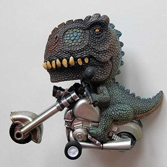 T-REX Riders by Schylling - pull backwards to rev it up for racing! - Picture 1 of 5